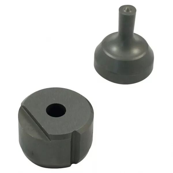 Jeu de poin�on et matrice pour barre cuivre lamell�e diam. 14,5 mm (025314)