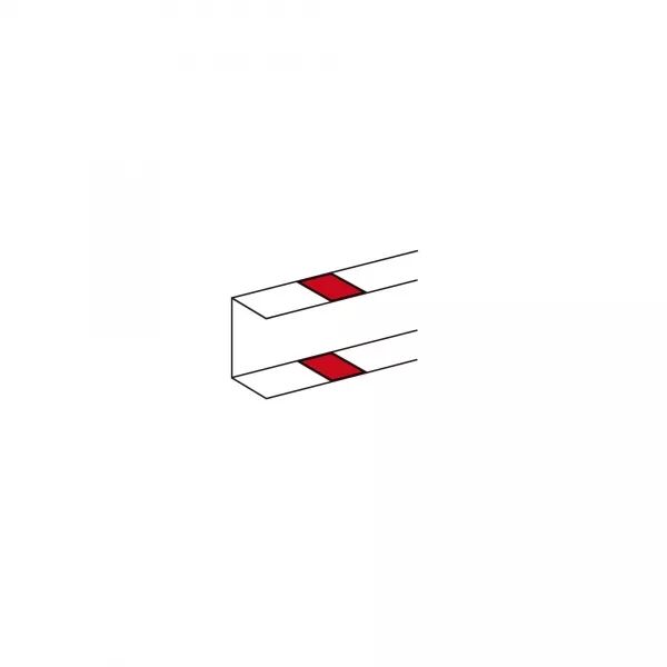 JOINT DE CORPS � �CLISSE POUR GOULOTTE DLP MONOBLOC 50X105MM - BLANC