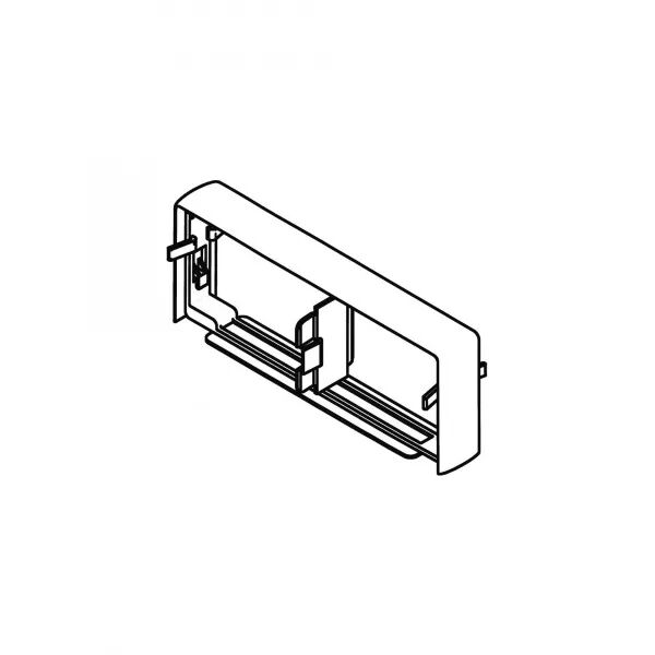 Joint de fond - Pour goulotte Logix Universel 160x50mm - Alumnic