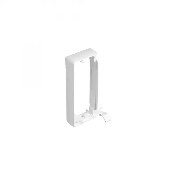 Joint de fond - Pour goulotte Logix Universel et ZH 130x50mm - PVC Blanc Artic