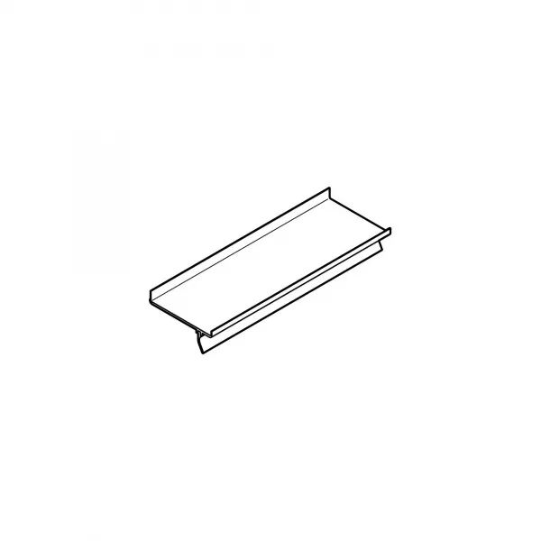 Joint de sol goulotte Logix45 et Universel, sauf exception-Largeur 80mm-Blanc