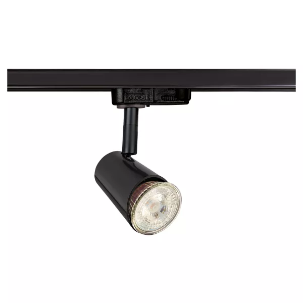 JUDY 023-Spot Rail 3 all. 023 GU10, noir, a/lpe LED 3,6W 3000K 400lm dimm. incl (4402)