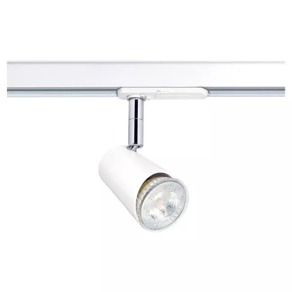 JUDY 029-Spot Rail 1 all. 029 GU10, blanc, a/lpe LED 3,6W 3000K 400lm dimm. incl (4149)
