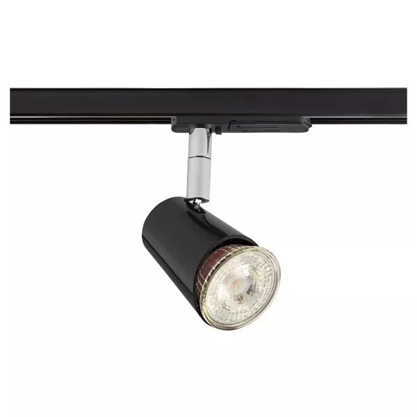 JUDY 029-Spot Rail 1 all. 029 GU10, noir, a/lpe LED 3,6W 3000K 400lm dimm. incl (4160)