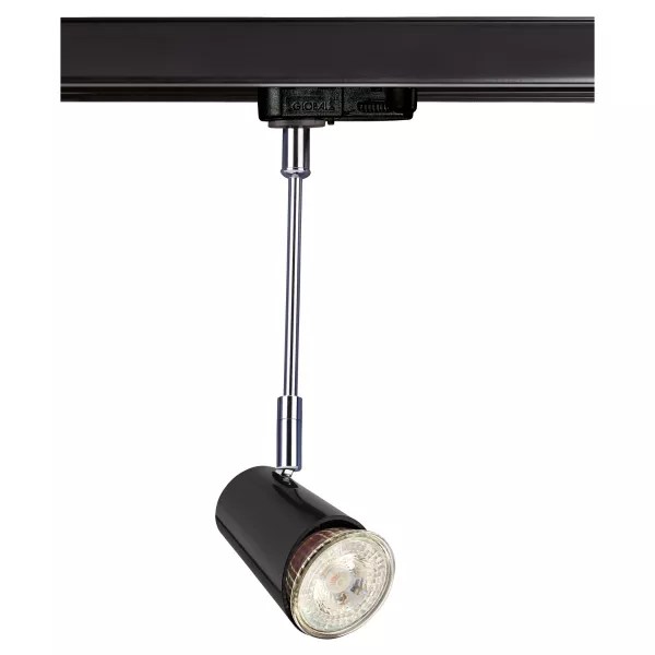 JUDY 123 - Spot Rail 3 all.023 GU10 sur tige, lpe LED 3,6W 3000K 400lm dimm. (4404)