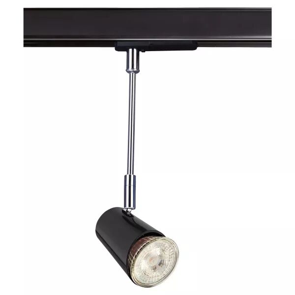 JUDY 129-Spot Rail 1 all.029 GU10 sur tige, lpe LED 3,6W 3000K 400lm dimm. Incl (4386)