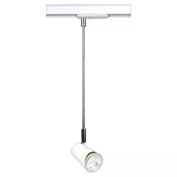 JUDY 229-Spot Rail 1 all.029 GU10 sur tige, lpe LED 3,6W 3000K 400lm dimm. Incl (4387)