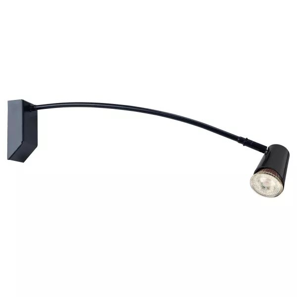 JUDY EXPO - Appl. Expo noire, GU10 LED 3,6W 3000K 400lm dimmable incl. (4390)