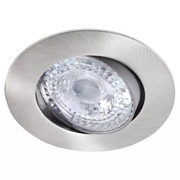 K8 - Encastr�, basc. 20�, nickel, LED int�g. 8W 4000K 730lm, UGR <22, dimmable (50537)