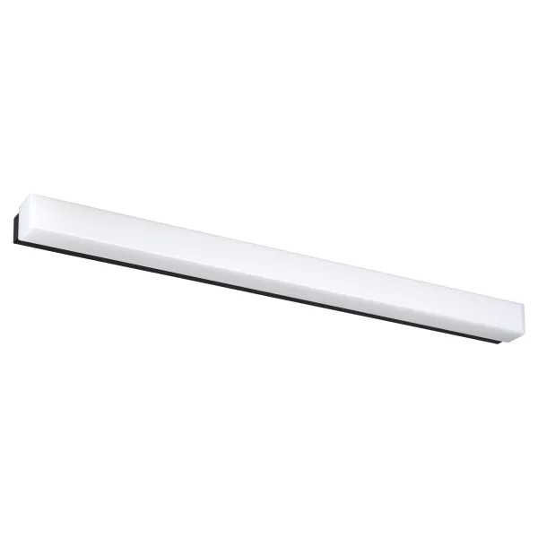 KATE - R�glette IP44 Vol.2, LED int�g. 7W 4000K 800lm, alu noir et polycarbonate (53094)