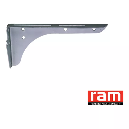 KIT 2 CONSOLES LAVABO L21 ACIER ZIN (135601)
