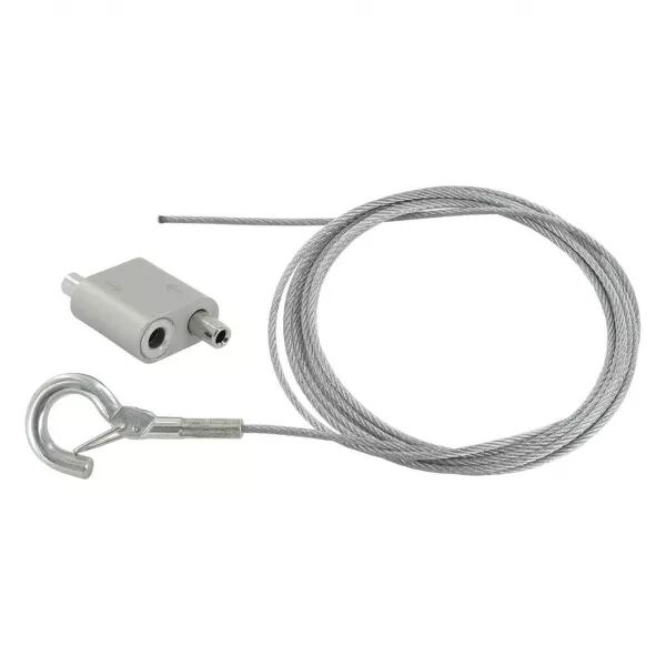 KIT 3M. FILIN 2.5MM AVEC MOUSQUETON +1 VERROU MM