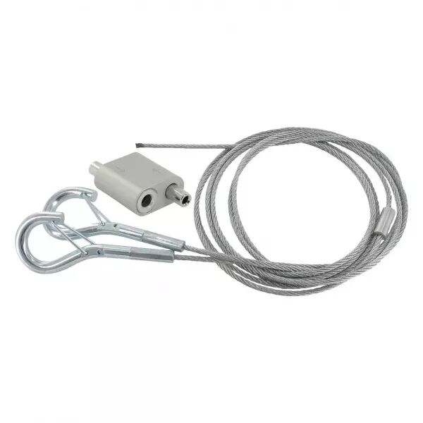 KIT 5M FILIN 2.5MM DOUBLE MOUSQUETON + 1 VERROU MM