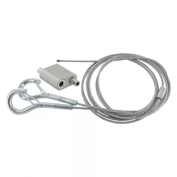 KIT 8M. FILIN 2.5MM DBLE MOUSQUETON +1 VERROU MM