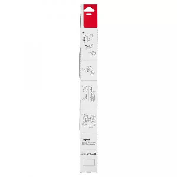 KIT CACHE-C�BLES MULTIM�DIA - FINITION BLANC