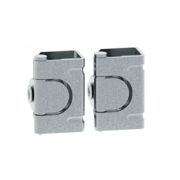 KIT DE 2 CHARNI�RES POUR PLASTRON M�TAL XL�HP