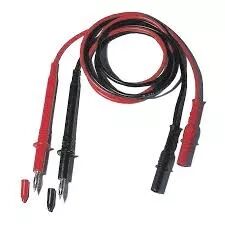Kit de 2 cordons pointe de touche de s�curit� - 4mm - Droit (SA 100)