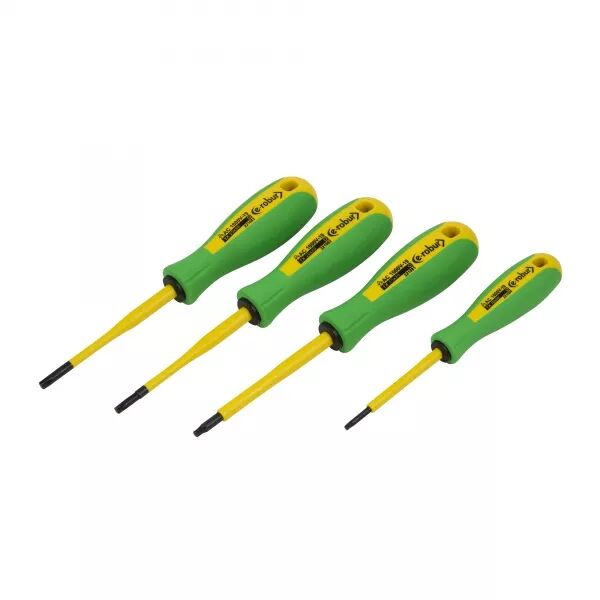 KIT DE 4 TOURNEVIS ISOL�S 1000V TORX 10-15-SLIM20-SLIM25