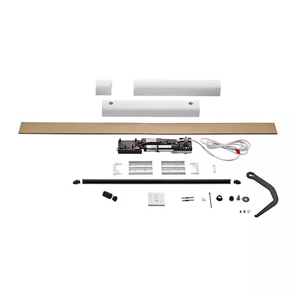 Kit de motorisation pour volet battant Yslo� Flex io 1 vantail - blanc/noir (1240177)