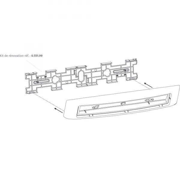 KIT DE R�NOVATION R�GLETTE VERNOSC