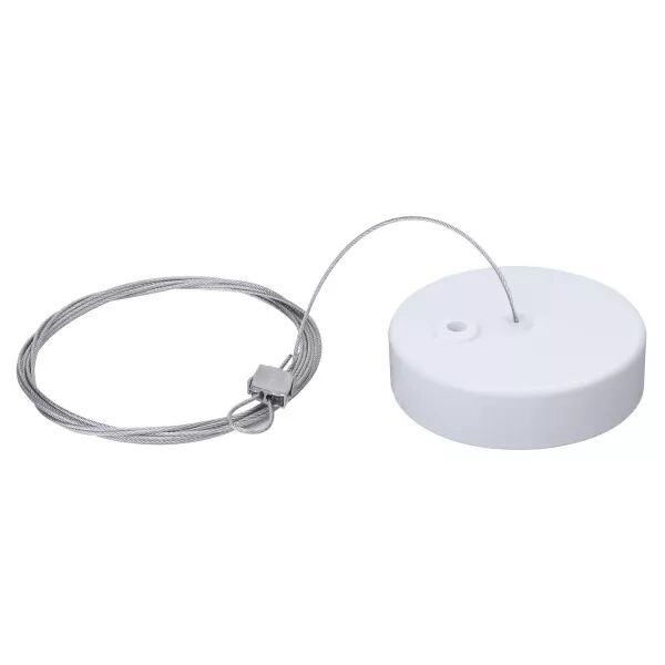 Kit de suspension pour LEXA : pat�re acier blanc et filin acier (50011)