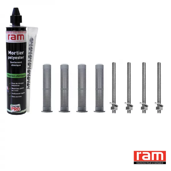 KIT FIX CHIMIQUE 300 ml TAMIS 15x85 (63509)