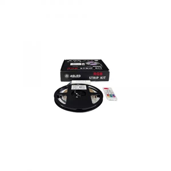KIT RUBAN LED 5M 10W/M RGB + 60AL24 + N30