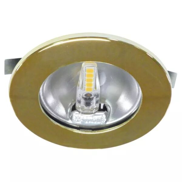 KIT S1200 LED - Encastr�s dor�s avec LED G4 1,8W 3000K 150lm, driver inclus (50776)