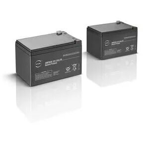 Kit solaire : batteries pour kit solaire (x2)  18ah - sav (9014493)