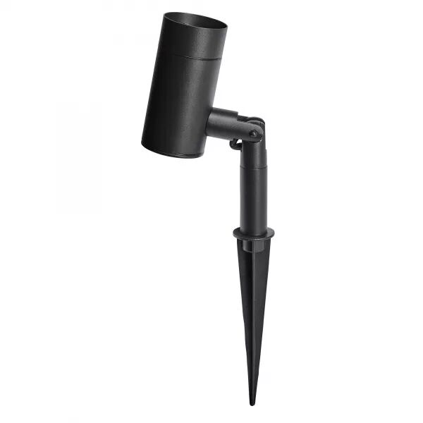 KIWI - PROJ. EXT. IP54 IK04 GU10, GRAPHITE, A/LPE LED 6,6W 3000K 680LM INCL.