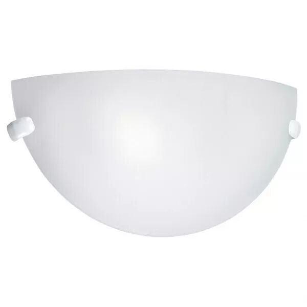 KUMA - Applique Mur E27 60W max., demi-lune, verre opale, Lpe non incl. (3972)