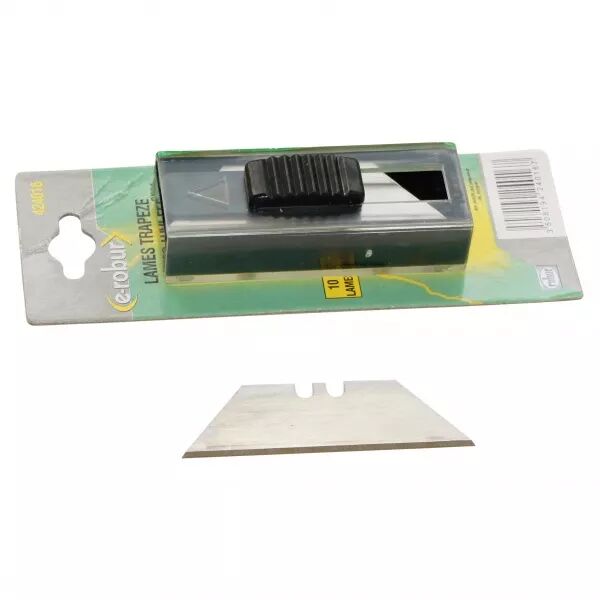 Lames trap�ze pour cutter. Par 10. (424016)