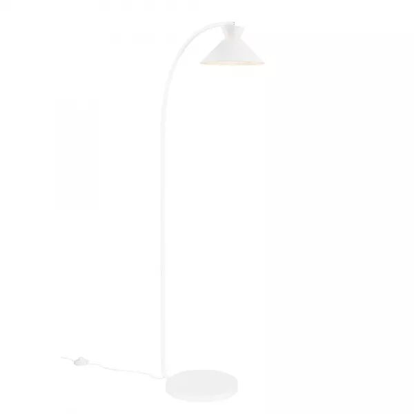 LAMPADAIRE - DIAL - M�TAL - BLANC -  E27