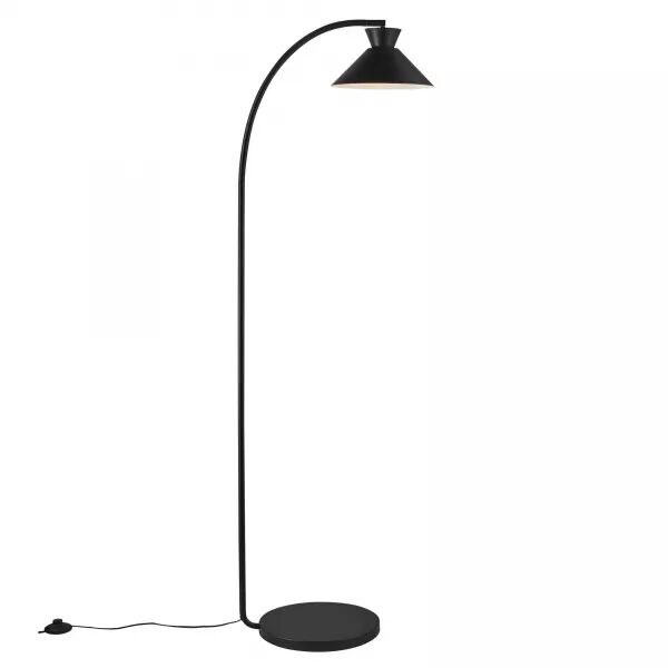 LAMPADAIRE - DIAL - M�TAL - NOIR -  E27