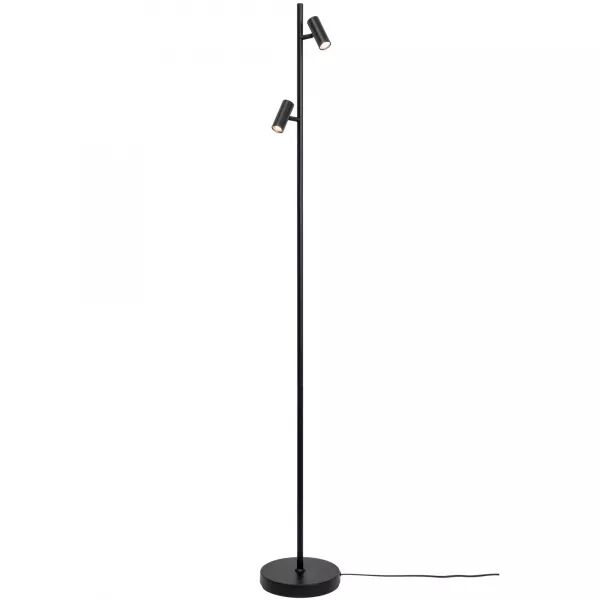 Lampadaire - OMARI - M�tal - Noir - LED Module Incl. (2112254003)