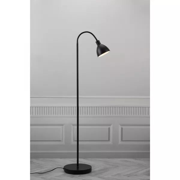 LAMPADAIRE - RAY - M�TAL - NOIR -  E14