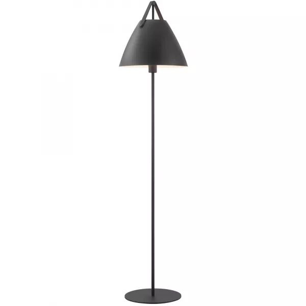 LAMPADAIRE - STRAP - M�TAL - NOIR -  E27