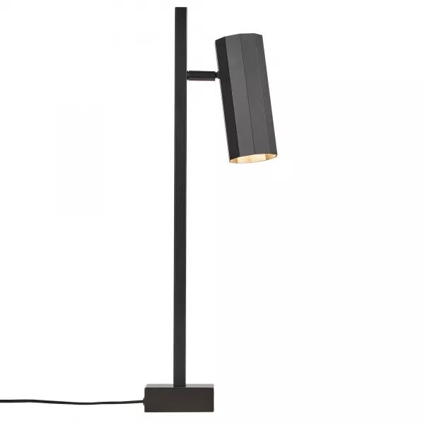 Lampe � poser - ALANIS - M�tal - Noir -  GU10 (2213455003)