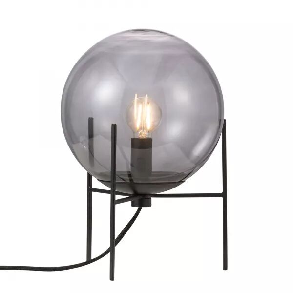 Lampe � poser - ALTON - Verre - Noir -  E14 (47645047)
