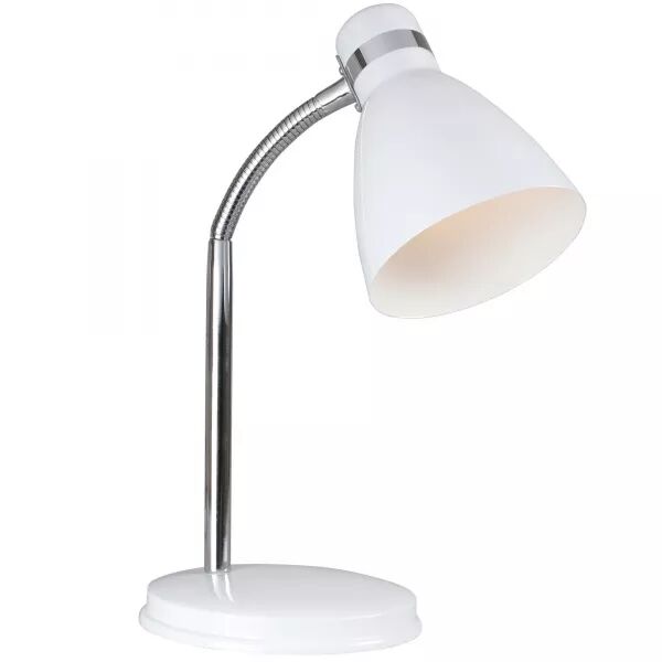 Lampe � poser - CYCLONE - M�tal - Blanc -  E14 (73065001)