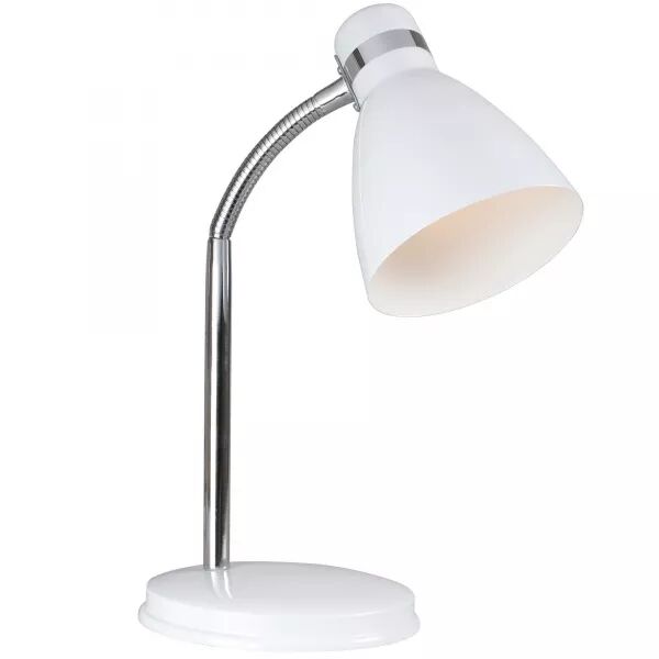 LAMPE � POSER - CYCLONE - M�TAL - BLANC -  E14