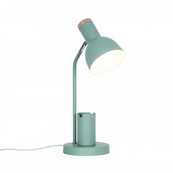 Lampe � poser - DEVONE - M�tal - Vert poudr� - E27 (2512405023)