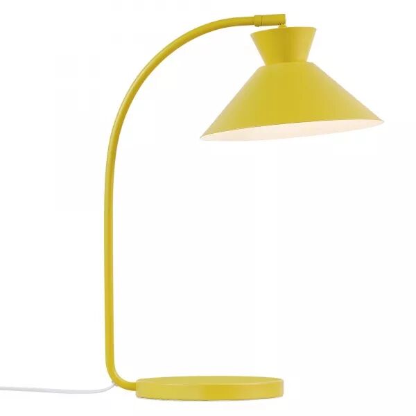 Lampe � poser - DIAL - M�tal - Jaune -  E27 (2213385026)