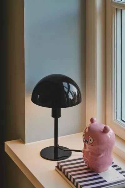 LAMPE � POSER - ELLEN MINI - M�TAL - NOIR -  E14