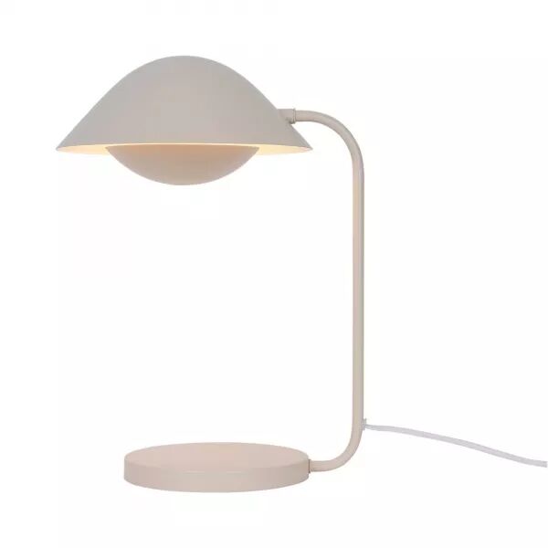 Lampe � poser - FREYA - M�tal - Beige -  E14 (2213115009)