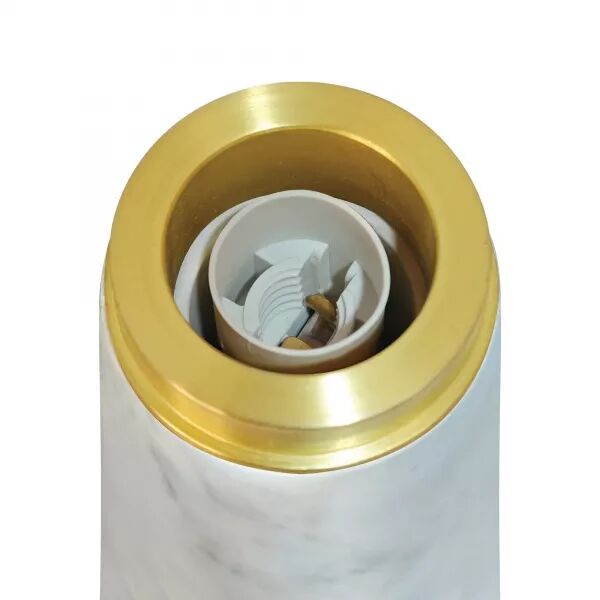 LAMPE � POSER - GLOSSY MINI - MARBRE - BLANC - E14