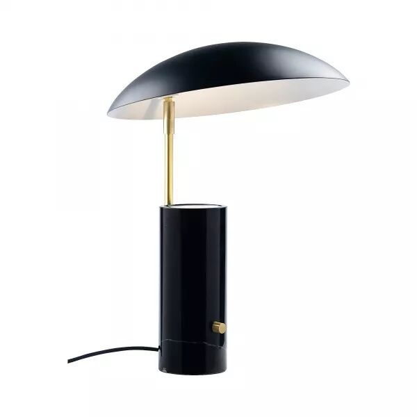 LAMPE � POSER - MADEMOISELLES - MARBRE - NOIR -  GU10