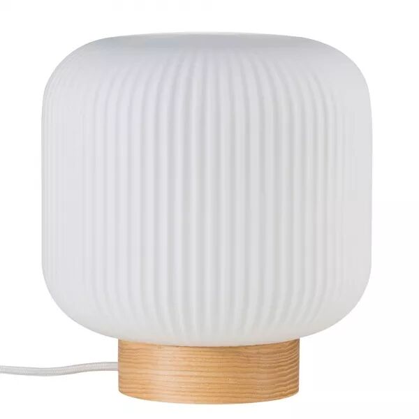 LAMPE � POSER - MILFORD - VERRE - NATURE (MARRON) -  E27