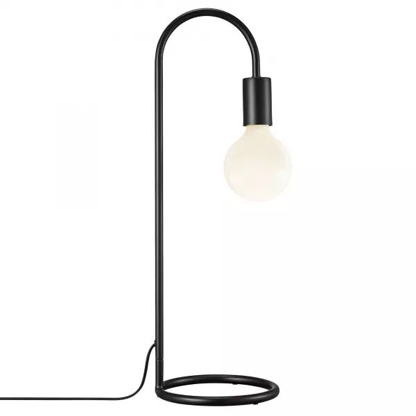 Lampe � poser - PACO - M�tal - Noir -  E27 (2112085003)