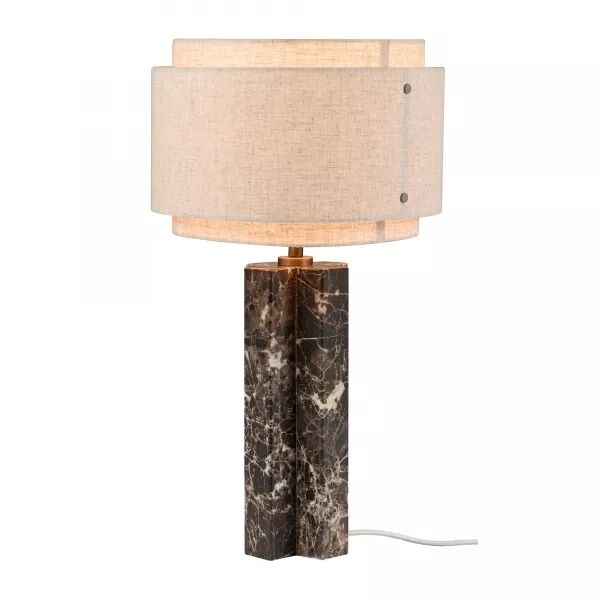 Lampe � poser - TAKAI - Marbre - Beige -  E27 (2320445018)